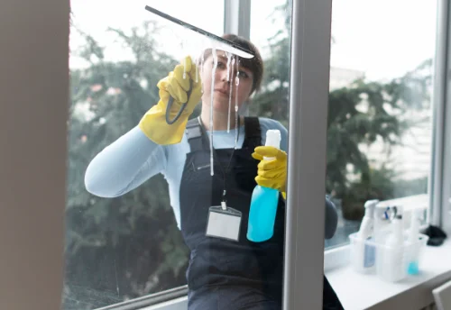Nettoyage de vitres intérieures et extérieures à Amfreville-Saint-Amand